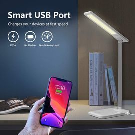 GSBLUNIE LED Desk Lamp with USB Charging Port