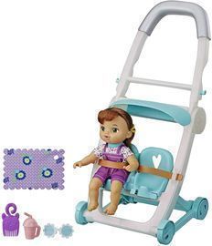 Baby Alive Littles - Push 'N Kick Stroller (Little Lucy)