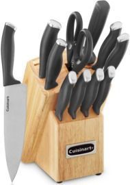 Cuisinart 12pc Color Pro Collection Knife Block Set