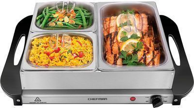 Chefman Electric Buffet Server + Warming Tray