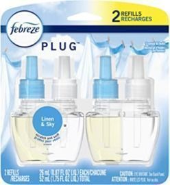 Febreze Plug In Refills - Linen & Sky