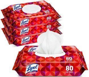 In Stock! Lysol Handi-Pack Disinfecting Wipes, 320ct (4X80ct)