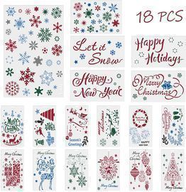 Reusable Christmas Stencils
