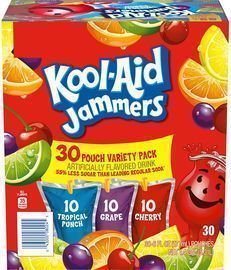 Kool-Aid Jammers Variety Pack (30 Pouches)