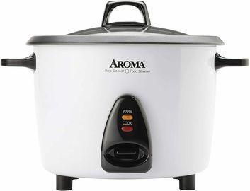 Aroma Rice Cooker & Food Steamer 20 Cup (Certified Refurbished)
