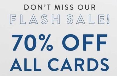 Snapfish - Flash Sale! 70% Off All Cards