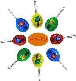 8 Pack RockPaperScissors Egg Toy