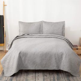 Quilt Set Light Grey