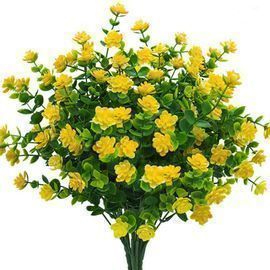 6 Bundles Artificial Flowers
