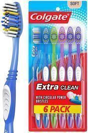 Colgate Extra Clean Toothbrush 6-Pack