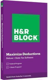 H&R Block Tax Physical Software