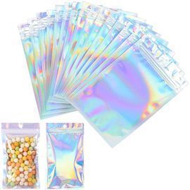 100 Pieces Foil Mylar Ziplock Bags