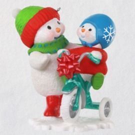 Making Memories Trying Out the New Trike Ornament