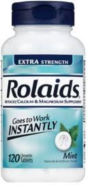 Rolaids Antacid/Calcium & Magnesium Supplement