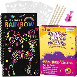 2 Pack Scratch Off Notebooks