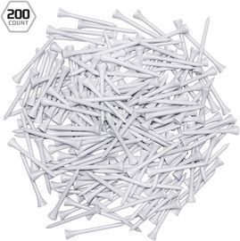 200 Pack of IZZO Golf Wood Tees