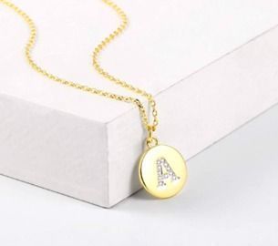 Tiny Initial Necklaces