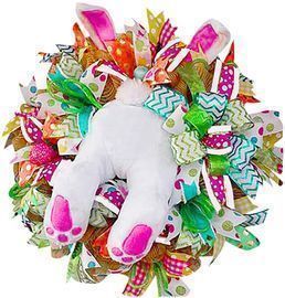 Bunny Butt and Ears Wreath