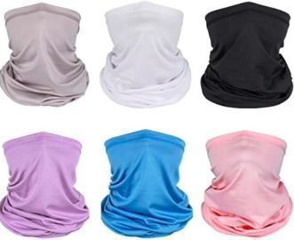 6 Pcs Bandana Neck Gaiter