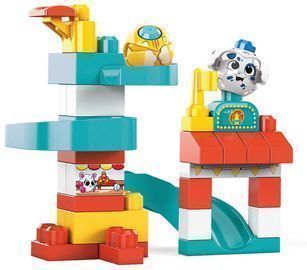 35-Piece Mega Bloks Peek A Blocks Amusement Park Building Set