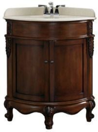 32.75 W x 25.70 D Vanity with Marble Vanity Top