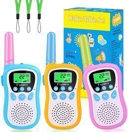 3 Pack Walkie Talkies for Kids