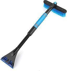 Raniaco 2-in-1 Large Extendable Snow Brush & Ice Scraper
