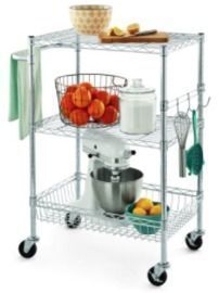 Hyper Tough 3-Shelf Rolling Cart