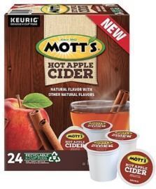 Mott's Hot Apple Cider Keurig K-Cup Pods, 24pk