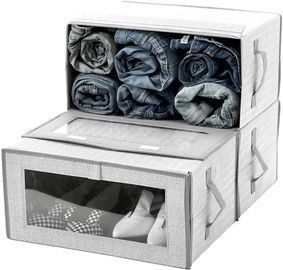 Stackable Closet Storage Organizer Box