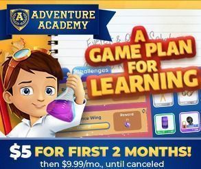 ABCmouse.com - Adventure Academy: First 2 Months for $5