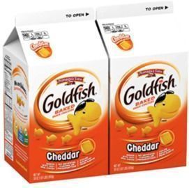 Pepperidge Farm Goldfish Cheddar Crackers, 60 Oz. Box x 2