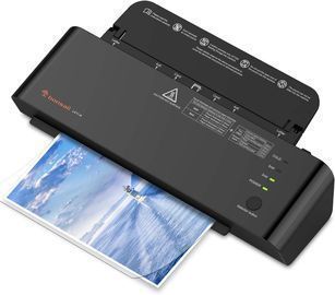 Hot and Cold Laminator Machine with Laminating Sheets
