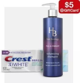 Target - Free $5 Gift Card w/ 4 Hair Care & Personal Care Items