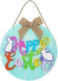 Happy Easter Wooden Signs