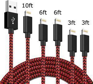5Pack iPhone Lightning Cables