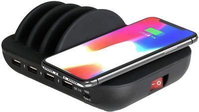 Multi Devices USB Wireless Charging Station