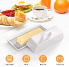 Ceramic Butter Dish with Lid
