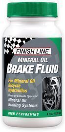 Finish Line High Performance Mineral Oil Brake Fluid, 4 oz.