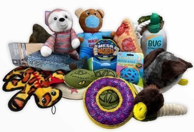 Five-Pack of Dog Toys