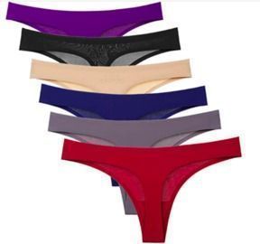 Silk Thong Underwear(6 PACK)