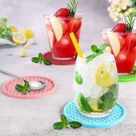 Silicone Coasters -8 Pack