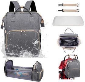 Aiwithpm 3-in-1 Waterproof Diaper Bag