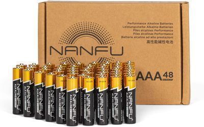 Alkaline Batteries AAA 48 Pack