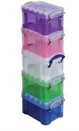 Really Useful Box Plastic Storage Container 5-Pack