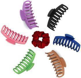 6 Piece Big Claw Hair Clips