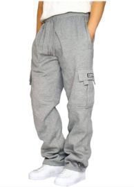 Drawstring Elastic Waist Sweatpants