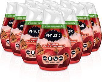 12 Count Renuzit Gel Air Freshener, Blissful Apple & Cinnamon