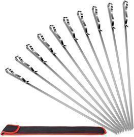 10PCS BBQ Barbecue Skewers Set