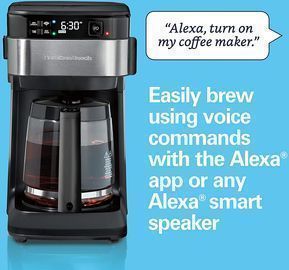 Hamilton Beach Smart Coffee Maker (Works w/ Alexa)